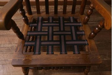 ビンテージ家具　柏木工　オールド　KMK　ブナ材　温かみのある佇まいが魅力的なロッキングチェア(アームチェア、ヴィンテージ)(R-041396)