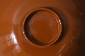 アンティーク雑貨　昭和初期　武具図　木製蒔絵椀5客セット(木製椀、蓋付椀、漆器)(R-041417)