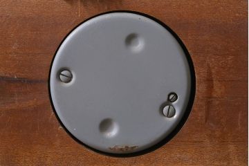 ヴィンテージ雑貨　木製　フランスビンテージの置き型バロメーター(気圧計、温度計、ディスプレイ雑貨)(R-041427)