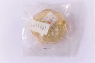 中古　フランス　LIMOGES CASTEL(リモージュキャッスル)　磁器製のブローチ2点セット(アクセサリー)(R-041433)