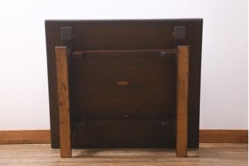 ビンテージ家具　松本民芸家具　上品な和の雰囲気が魅力の座卓(ローテーブル、座机、ヴィンテージ)(R-041443)