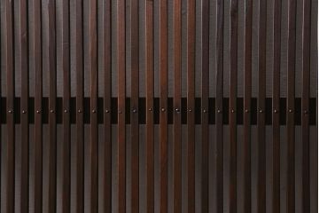 アンティーク建具　古建具リメイク　レトロガラス入り　格子戸をリメイクしたパーテーション(衝立、つい立て、仕切り)(R-041448)