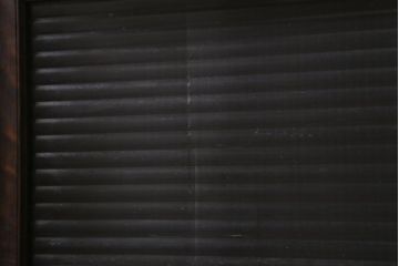 アンティーク建具　昭和初期　モールガラス・すりガラス入り　落ち着いた雰囲気のレトロなガラス戸4枚セット(引き戸)(R-041453)