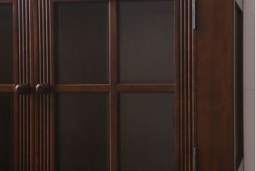 中古　松本民芸家具　お洒落な空間づくりに活躍するクラシックなワインボード(ワインラック、キャビネット)(定価約55万円)(R-041460)