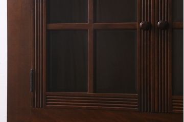 中古　松本民芸家具　お洒落な空間づくりに活躍するクラシックなワインボード(ワインラック、キャビネット)(定価約55万円)(R-041460)