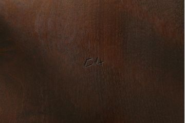 中古　松本民芸家具　品のある佇まいが魅力的なラダーバックチェア(ダイニングチェア、椅子)(R-041464)