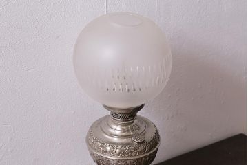 アメリカ製　The New Rochester Jr.　オイルランプをリメイクしたクラシカルなテーブルランプ(スタンドライト、卓上照明)(R-041467)