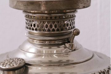 アメリカ製　The New Rochester Jr.　オイルランプをリメイクしたクラシカルなテーブルランプ(スタンドライト、卓上照明)(R-041467)