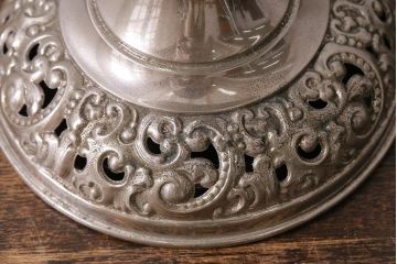 アメリカ製　The New Rochester Jr.　オイルランプをリメイクしたクラシカルなテーブルランプ(スタンドライト、卓上照明)(R-041467)