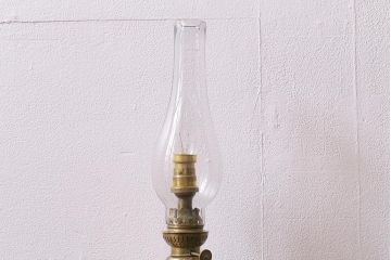 アンティーク照明　フランスアンティーク　オイルランプをリメイクしたテーブルランプ(スタンドライト、卓上照明)(R-041468)