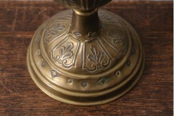 アンティーク照明　フランスアンティーク　オイルランプをリメイクしたテーブルランプ(スタンドライト、卓上照明)(R-041468)