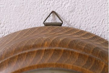 ヴィンテージ雑貨　木製　ビンテージスタイルにぴったりなフランス製の気圧計(バロメーター、ディスプレイ雑貨)(R-041473)