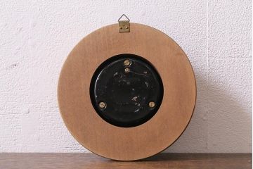 ヴィンテージ雑貨　木製　ビンテージスタイルにぴったりなフランス製の気圧計(バロメーター、ディスプレイ雑貨)(R-041473)