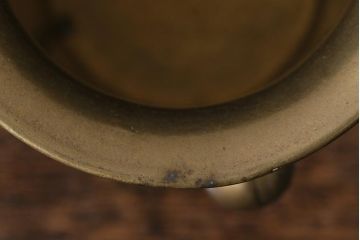 ヴィンテージ雑貨　フランスビンテージ　青銅製のスパイスマッシャー(すり鉢、すりこぎ)(R-041474)