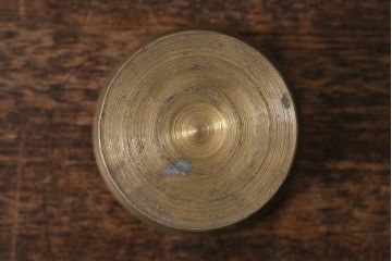 ヴィンテージ雑貨　フランスビンテージ　青銅製のスパイスマッシャー(すり鉢、すりこぎ)(R-041475)