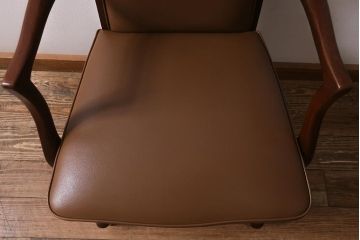 ビンテージ家具　maruni(マルニ木工)　マキシマムシリーズ　ベルサイユM　ダイニングチェア(アームチェア、椅子)(R-041479)