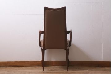 ビンテージ家具　maruni(マルニ木工)　マキシマムシリーズ　ベルサイユM　ダイニングチェア(アームチェア、椅子)(R-041479)