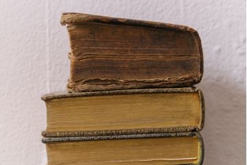 アンティーク雑貨　Missel フランスアンティークの洋書6冊セット(古書、聖書、本)(R-041535)