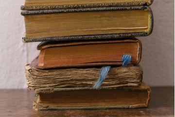 アンティーク雑貨　Missel フランスアンティークの洋書6冊セット(古書、聖書、本)(R-041535)