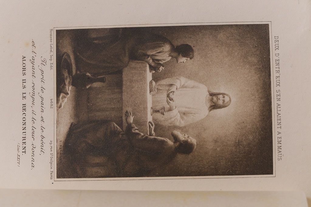 アンティーク雑貨　Missel フランスアンティークの洋書6冊セット(古書、聖書、本)(R-041535)