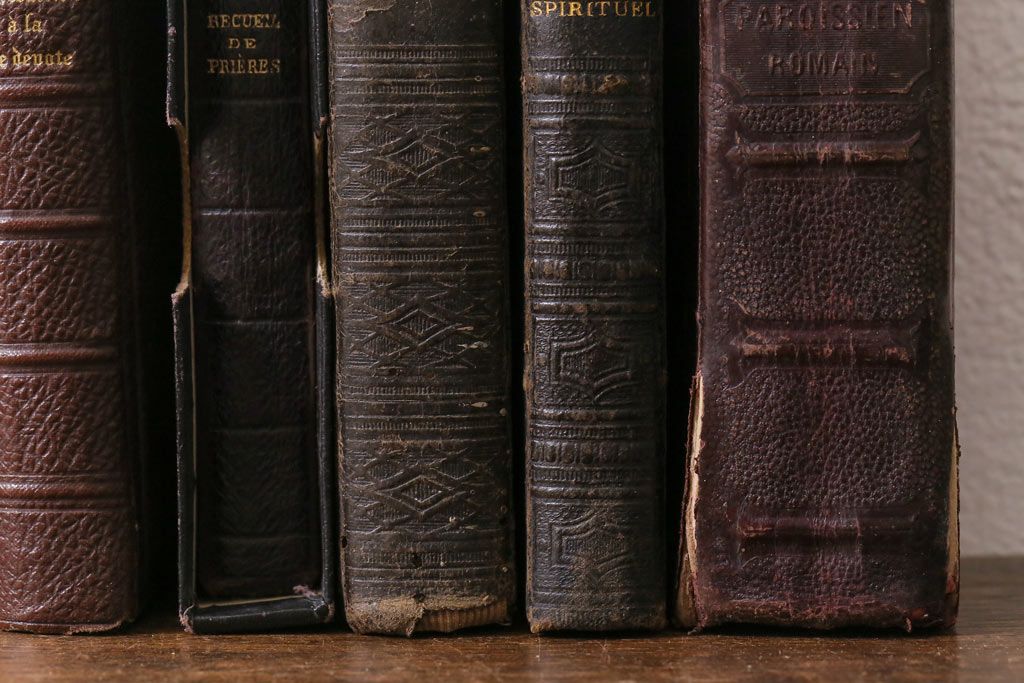 アンティーク雑貨　Missel フランスアンティークの洋書6冊セット(古書、本)(R-041536)