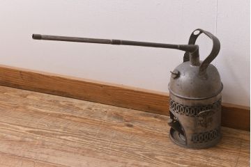 【ジャンク品】　アンティーク雑貨　コレクションとしてもおすすめのスチーム器　(R-041537)