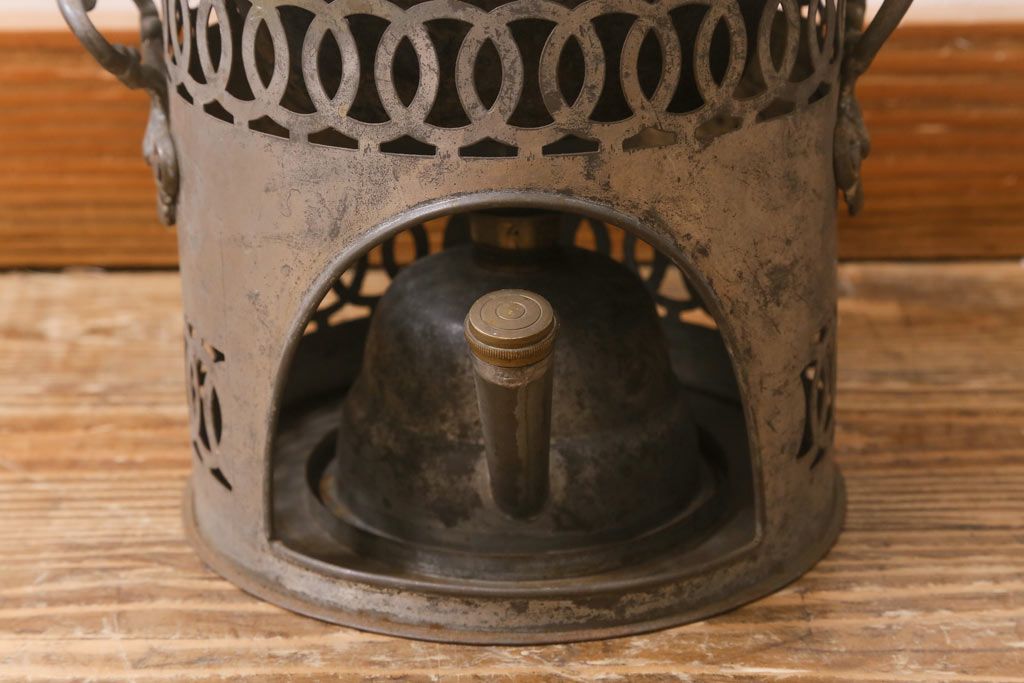 【ジャンク品】　アンティーク雑貨　コレクションとしてもおすすめのスチーム器　(R-041537)