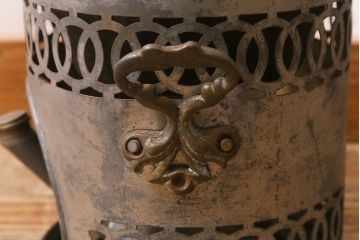 【ジャンク品】　アンティーク雑貨　コレクションとしてもおすすめのスチーム器　(R-041537)