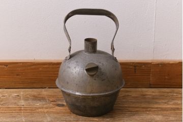 【ジャンク品】　アンティーク雑貨　コレクションとしてもおすすめのスチーム器　(R-041537)