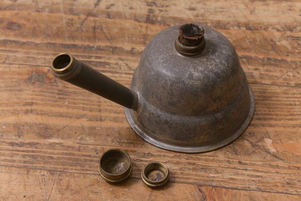 【ジャンク品】　アンティーク雑貨　コレクションとしてもおすすめのスチーム器　(R-041537)