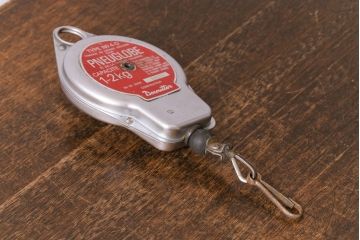 アンティーク雑貨　フランスヴィンテージ　Desoutter社(デソーター)　インダストリアルな空間づくりにおすすめのリールロープ(ビンテージ)(R-041538)