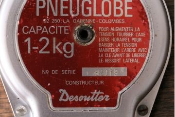 アンティーク雑貨　フランスヴィンテージ　Desoutter社(デソーター)　インダストリアルな空間づくりにおすすめのリールロープ(ビンテージ)(R-041538)