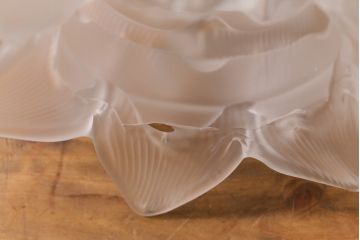 ヴィンテージ照明　フランスビンテージ　青銅　花型シェードのウォールランプ(壁付け照明、壁掛け照明)(R-041551)