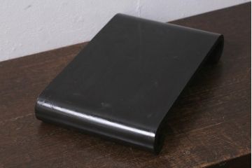 和製アンティーク　唐木　ディスプレイを引き立てる巻花台(飾り台)(R-041557)