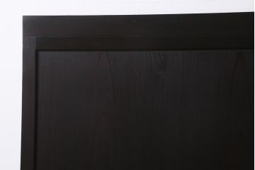 アンティーク建具　和製アンティーク　明治大正期　落ち着いた木色が上品な板戸2枚セット　(R-041575)