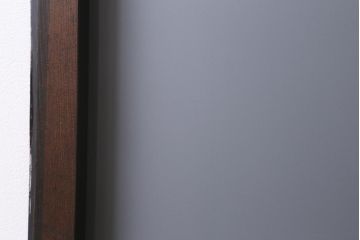 アンティーク建具　ダイヤガラス・すりガラス入り　レトロな空間を彩るガラス戸2枚セット(引き戸)(R-041577)