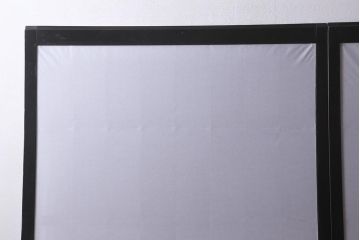アンティーク建具　大正昭和初期　幅広サイズ　和の風情を演出する障子戸2枚セット(格子戸、引き戸)(R-041584)
