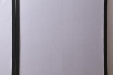 アンティーク建具　大正昭和初期　幅広サイズ　和の風情を演出する障子戸2枚セット(格子戸、引き戸)(R-041585)
