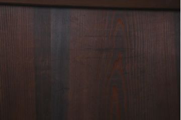 アンティーク建具　昭和初期　すりガラス入り　上品な和の雰囲気漂う組子帯戸4枚セット(引き戸、ガラス帯戸)(R-041586)