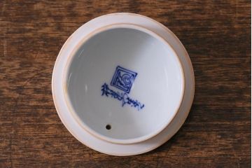 昭和期　柿右衛門　柿文　色絵急須(R-041609)