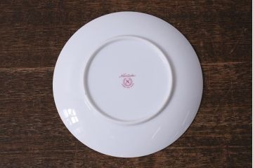 アンティーク雑貨　昭和中期　ノリタケ(Noritake)　あたたかみのある雰囲気の小皿6枚セット(和食器、プレート)(R-041612)