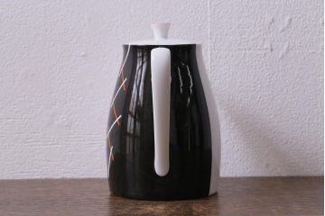 ヴィンテージ　プレミアノリタケ(Noritake、則武、日陶)　レトロモダンなポット・プレートセット(洋食器、ビンテージ)(R-041613)