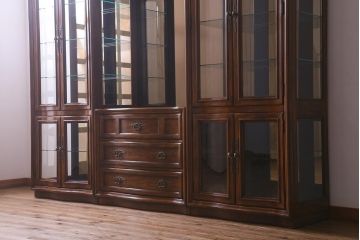 中古　DREXEL HERITAGE(ドレクセルヘリテイジ)　Grand Villa(グランドヴィラ)　キャビネット(キュリオケース、飾り棚)(R-041626)
