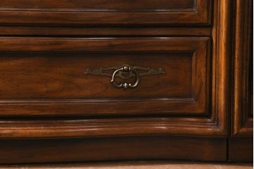 中古　DREXEL HERITAGE(ドレクセルヘリテイジ)　Grand Villa(グランドヴィラ)　キャビネット(キュリオケース、飾り棚)(R-041626)
