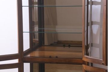 中古　DREXEL HERITAGE(ドレクセルヘリテイジ)　Grand Villa(グランドヴィラ)　キュリオユニット(キュリオケース、飾り棚)(R-041628)