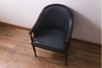 中古　maruni(マルニ木工)　KENT-COURT(ケントコート)　ブリティッシュコレクション　アームチェア(1Pソファ、一人掛け)(定価約30万円)(R-041634)