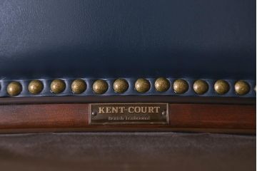 中古　maruni(マルニ木工)　KENT-COURT(ケントコート)　ブリティッシュコレクション　アームチェア(1Pソファ、一人掛け)(定価約30万円)(R-041634)