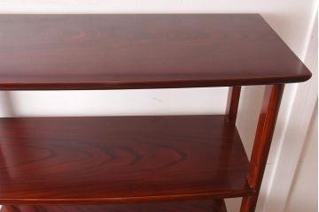 在庫未使用品　IDC大塚家具　松創　やすらぎ　ケヤキ材　木地呂塗り　如月の棚(飾棚、飾り棚)(定価約396万円)(R-041645)