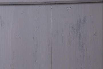 アンティーク建具　明治大正期　杉無垢材　グレーペイントのおしゃれな板戸2枚セット(引き戸、建具)(R-041646)