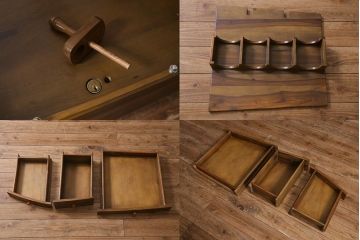 スペイン製　メイフラワー号　帆船型　自慢の一品になるワインキャビネット(ワインラック、オブジェ)(定価約100万円)(R-041654)